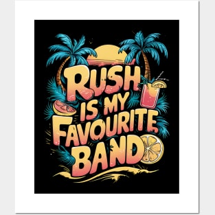 Rush Is My Favourite Band Posters and Art